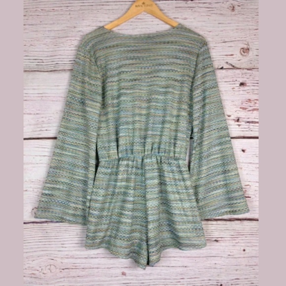 Astars Multicolor Striped Stretch Romper SZ XS - Picture 7 of 8